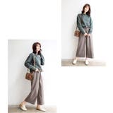 ワイドパンツ ボトムス ストライプ柄 | BACKYARD FAMILY | 詳細画像5 