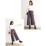 ワイドパンツ ボトムス ストライプ柄 | BACKYARD FAMILY | 詳細画像6 