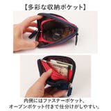 ポリエステル配色ポーチ型ミニウォレット | BACKYARD FAMILY | 詳細画像5 