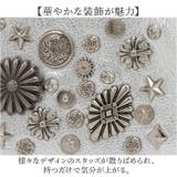 perche ペルケ マルチスタッズ がま口2つ折りウォレット | BACKYARD FAMILY | 詳細画像7 