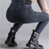 ハイウエストパンツ デニム 裏起毛 | BACKYARD FAMILY | 詳細画像11 