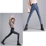 ハイウエストパンツ デニム 裏起毛 | BACKYARD FAMILY | 詳細画像16 