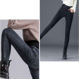 ハイウエストパンツ デニム 裏起毛 | BACKYARD FAMILY | 詳細画像17 