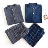 ダブルガーゼ パジャマ メンズ 綿100% | BACKYARD FAMILY | 詳細画像10 