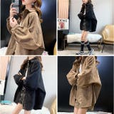 コーデュロイブラウス トップス オーバーサイズ | BACKYARD FAMILY | 詳細画像16 