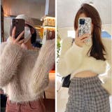 シャギーニット トップス ふわふわ | BACKYARD FAMILY | 詳細画像4 