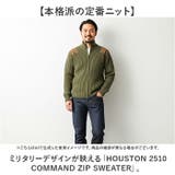 HOUSTON 2510 COMMAND ZIP SWEATER | BACKYARD FAMILY | 詳細画像2 