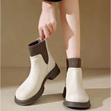 ブーツ 靴 厚底ショートブーツ 快適 おしゃれ | BACKYARD FAMILY | 詳細画像11 