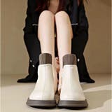 ブーツ 靴 厚底ショートブーツ 快適 おしゃれ | BACKYARD FAMILY | 詳細画像10 