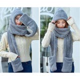 フード付きマフラー 一体型手袋 ポケット | BACKYARD FAMILY | 詳細画像10 