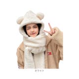 フード付きマフラー 一体型手袋 ポケット かわいい | BACKYARD FAMILY | 詳細画像12 