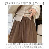 ワイドパンツ ポケット付き レディース 秋冬 | BACKYARD FAMILY | 詳細画像6 