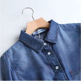 デニムシャツ トップス 長袖 | BACKYARD FAMILY | 詳細画像8 