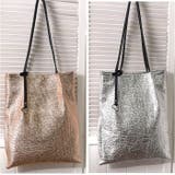 cooco メタリックツマミハンドルフラットトートバッグ | BACKYARD FAMILY | 詳細画像8 