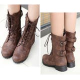 ショートブーツ レディース ブーツ マーティン ローヒール | BACKYARD FAMILY | 詳細画像10 