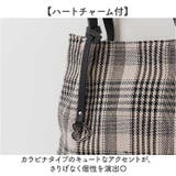 cooco チェック柄ツマミハンドルフラットトートバッグ | BACKYARD FAMILY | 詳細画像6 