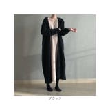 ロング ニットカーディガン 体型カバー | BACKYARD FAMILY | 詳細画像9