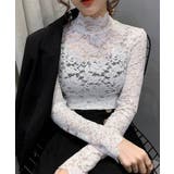 総レース 長袖ブラウス | BACKYARD FAMILY | 詳細画像12 