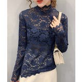 総レース 長袖ブラウス | BACKYARD FAMILY | 詳細画像10 