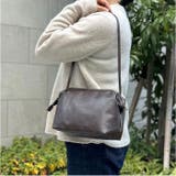 Lafiel ラフィール カラー合皮 合皮 ワイヤーショルダーバッグL | BACKYARD FAMILY | 詳細画像11 