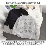 Ｔシャツ キッズ ロンティー 長袖 恐竜図鑑 | BACKYARD FAMILY | 詳細画像2 