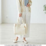 DOT&STRIPE キャンバス両サイドポケット付きA4 トート | BACKYARD FAMILY | 詳細画像10 