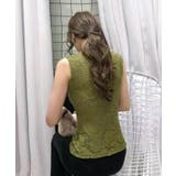 総レースハイネックタンクトップ | BACKYARD FAMILY | 詳細画像12 