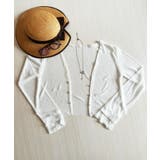 パールボタンシアーショートカーディガン | BACKYARD FAMILY | 詳細画像4 