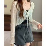 小花柄シアーカーディガン | BACKYARD FAMILY | 詳細画像8 