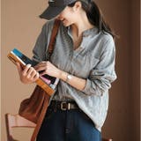 シャツブラウス トップス ストライプ | BACKYARD FAMILY | 詳細画像15 