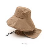 ネックカバー付きUVツバ広ハット | BACKYARD FAMILY | 詳細画像15 