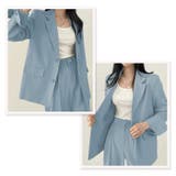 テーラードジャケット レディース ゆったり | BACKYARD FAMILY | 詳細画像9 