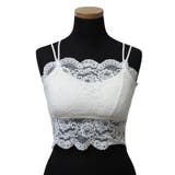 ノンワイヤー花柄総レースチューブトップ | BACKYARD FAMILY | 詳細画像15