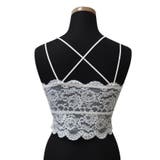 ノンワイヤー花柄総レースチューブトップ | BACKYARD FAMILY | 詳細画像17