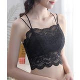 ノンワイヤー花柄総レースチューブトップ | BACKYARD FAMILY | 詳細画像4