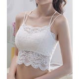 ノンワイヤー花柄総レースチューブトップ | BACKYARD FAMILY | 詳細画像6