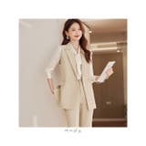 レディース スーツベスト | BACKYARD FAMILY | 詳細画像17 