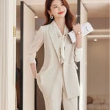 レディース スーツベスト | BACKYARD FAMILY | 詳細画像3 