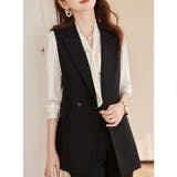 レディース スーツベスト | BACKYARD FAMILY | 詳細画像4 