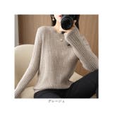 レディーストップス ニット長袖 | BACKYARD FAMILY | 詳細画像11 