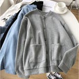 トレーナー風カーディガン アウター | BACKYARD FAMILY | 詳細画像14 