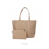 PUホットフィックス ポーチ付きトート | BACKYARD FAMILY | 詳細画像16 