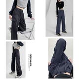 パンツ カーゴパンツ レディース ワイドパンツ ドロスト | BACKYARD FAMILY | 詳細画像14 