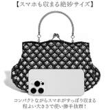 スパンコール＆ビーズがま口ハンドバッグ パーティーバッグ  | BACKYARD FAMILY | 詳細画像8 