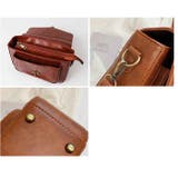 サッチェルショルダーPUレザーバッグ | BACKYARD FAMILY | 詳細画像12 