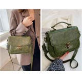 サッチェルショルダーPUレザーバッグ | BACKYARD FAMILY | 詳細画像4 