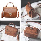 サッチェルショルダーPUレザーバッグ | BACKYARD FAMILY | 詳細画像10 