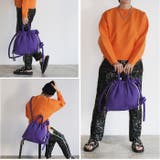 cheek チーク puff kinchaku 2WAY tote | BACKYARD FAMILY | 詳細画像13 