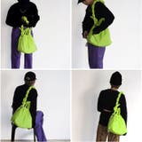 cheek チーク puff kinchaku 2WAY tote | BACKYARD FAMILY | 詳細画像14 