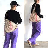 cheek チーク puff kinchaku 2WAY tote | BACKYARD FAMILY | 詳細画像15 